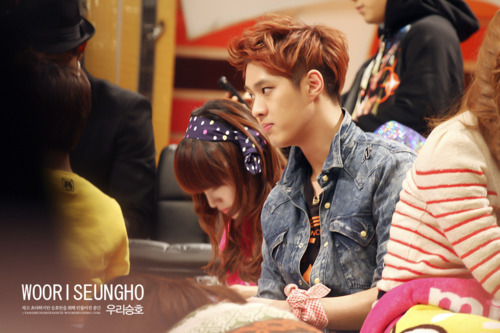 110118 [SHOW] Star King Recording (Seungho)