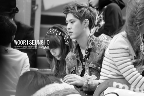 110118 [SHOW] Star King Recording (Seungho)