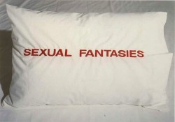 On such pillow you can only have nasty dreams