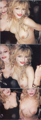 dungabunga:  Courtney Love topless