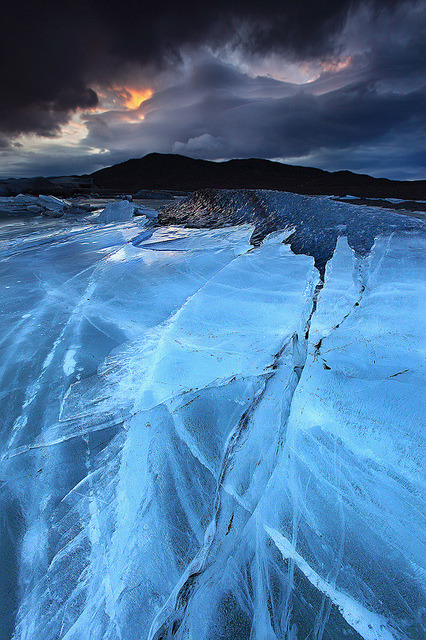 sixohthree:  Relentless Force - Svínafellsjökull Glacier in Skaftafell, Iceland (by &Oum