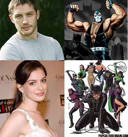 popculturebrain:  Side by side comparison: Tom Hardy as Bane, Anne Hathaway as Selina