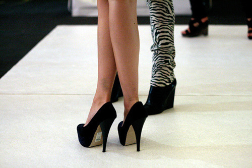 Porn Gorgeous black heels. photos