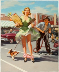 retrodoll:  Shake-Down by Art Frahm (1955) 