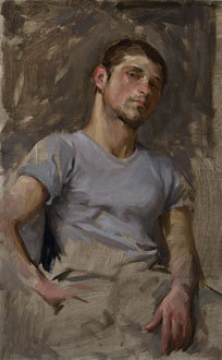 Young Man in Grey by Richard Piloco, 2006