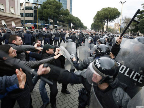 Tirana (Albania) - Jan 21, 2011