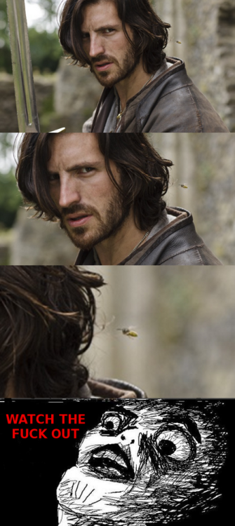 That awkward moment when you&rsquo;re unfing over the Merlin promo pictures of the Knights of the Se