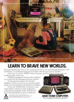 jeffisageek:  Learn to Brave New Worlds with your Atari Computer - The Retroist 