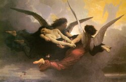 A Soul Brought to Heaven by William-Adolphe Bouguereau, 1878