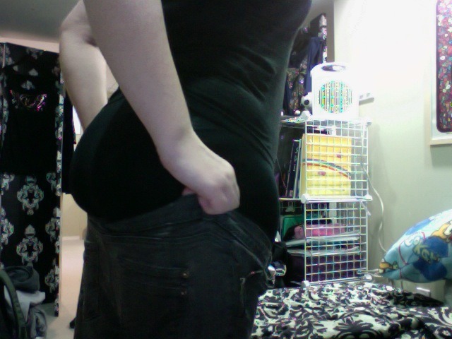 fuckingpandas:  This was me all day today in the change room. 10 pairs of jeans tried