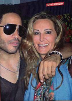 Rockstars: Lenny Kravitz & Daniela Guarnero