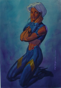 lecorbeau:  Storm, by Brian Stelfreeze. 