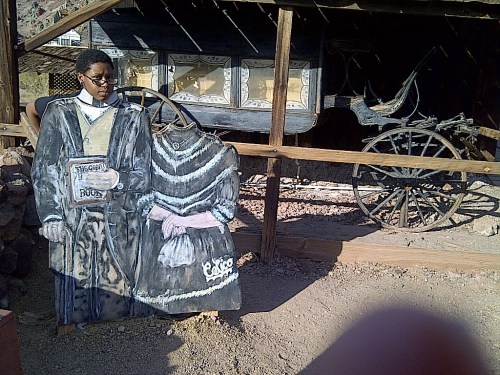 Oh you know, just hangin at the ghost town on the way to Vegas