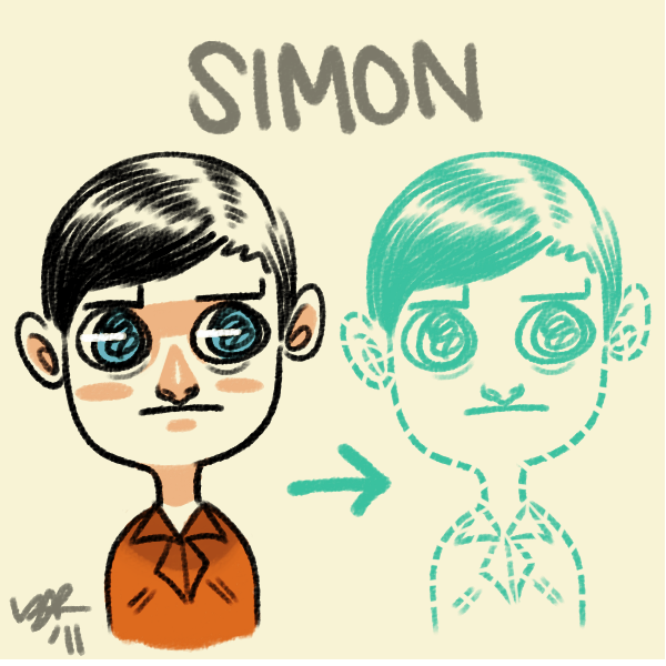 chillyourpantslove:  melsoy:  Simon from “Misfits” a.k.a. the invisible cunt