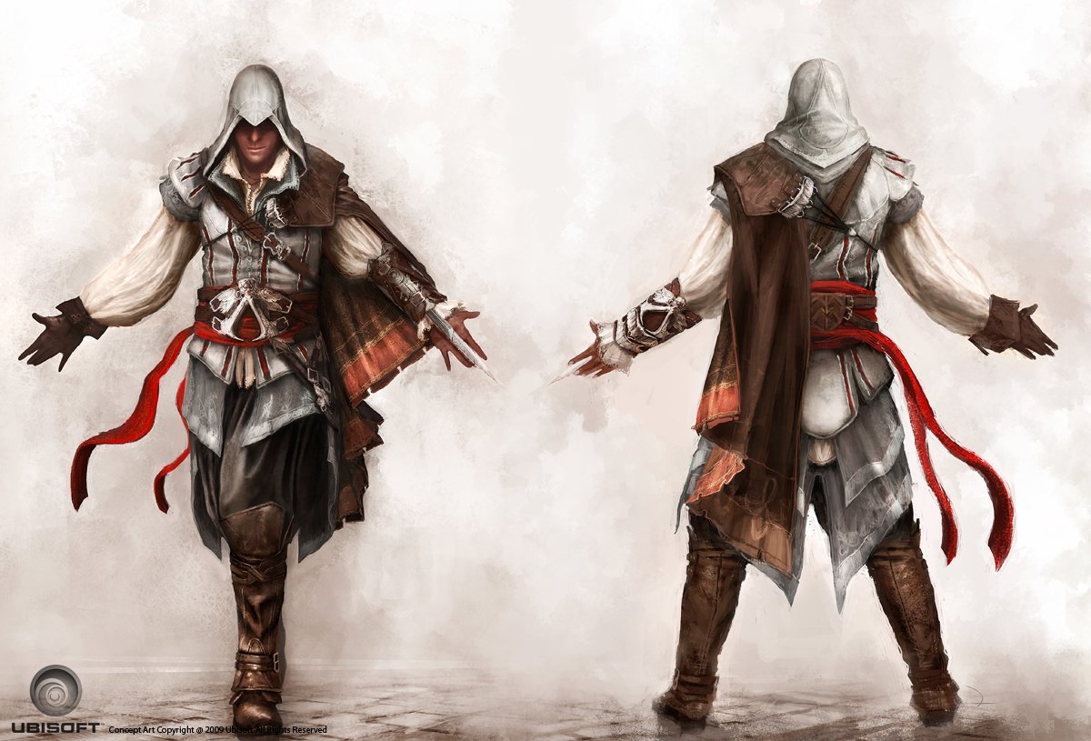 Ubisoft conceptual artist Martin Deschambault gives us a look at some of his illustrations from Assassin’s Creed 2. Check out more HERE.
Assassin’s Creed 2 Concept Art by Martin Deschambault (CGHUB)