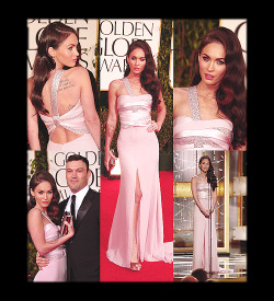 troublefindsme:  Top5 Megan Fox Outfits.#1. 68th Golden Globe Awards 2011. 