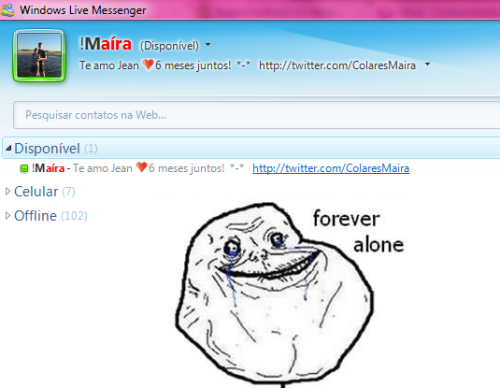 entro no Msn e…