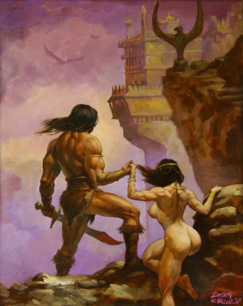 Barbarian women warriors