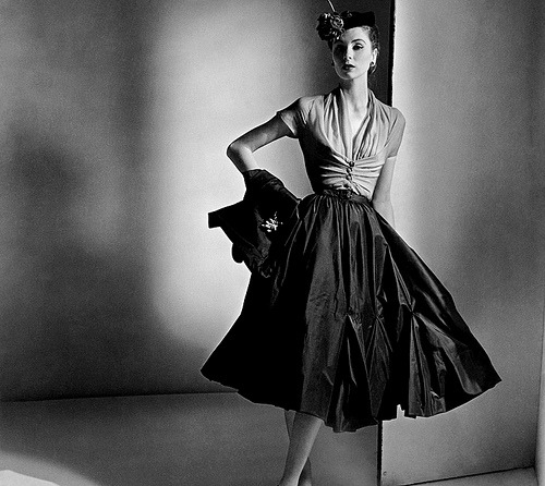 Porn i-want-fashion:  Dior, 1952.  photos