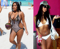 alcoholicgifts:  takingbackhyrule:  paperthin127:  healthytonedandskinnyforlife:  Woo! You go Snooki.   Holy crap!! she looks sooooo much better!  I don’t think this is legit. I follow her on twitter, and she posts pictures there, and she didn’t