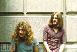 cannabisclouds:  Robert Plant &amp; John Paul Jones from Led Zeppelin&lt;3 