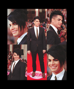 troublefindsme:  Top5 Adam Lambert Outfits.#3. Much Music Video Awards 2010. 