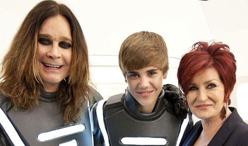 thedailywhat:  So This Happened of the Day: Ozzy Osbourne — who recently exclaimed “who the f**k is Justin Bieber” — teamed up with the bubblegum tyke for a space-themed Best Buy commerical set to air during the Super Bowl (which, incidentally,