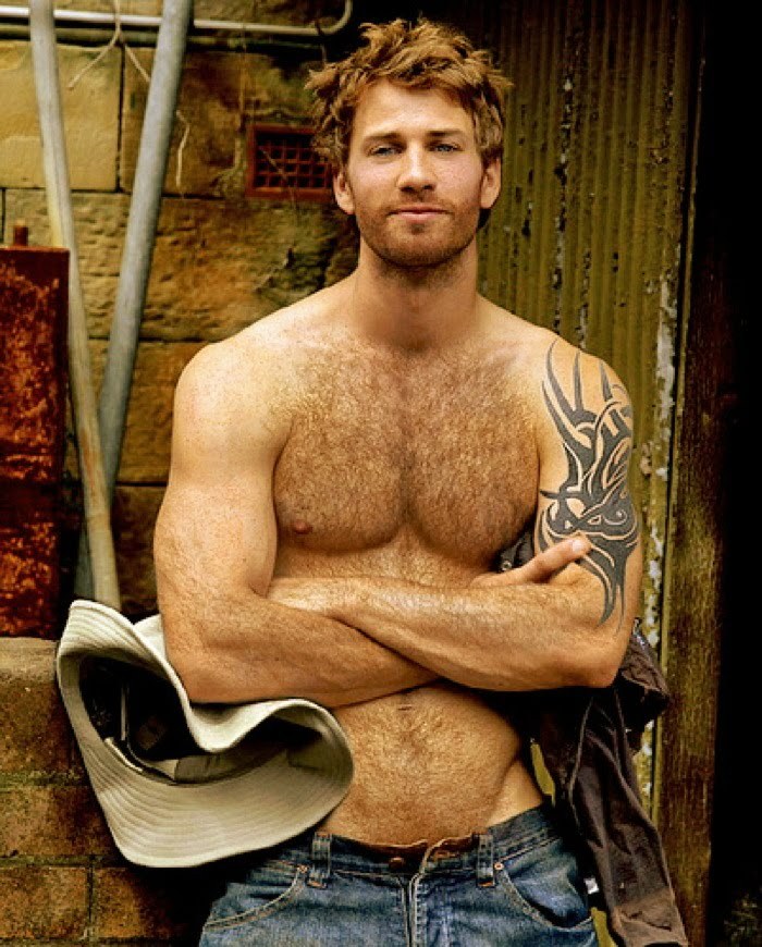 whoisyourpaddy:  leatherboyjohnny:  #fur #tattoos  Pounce … Nibble …. Ahhh …