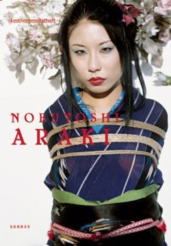 artsviewfinder:  Controversial Japanese artist Nobuyoshi Araki continues to push buttons with his latest bondage-inspired mixed media work, on display at Galerie Bob van Orsouw in Zurich. 