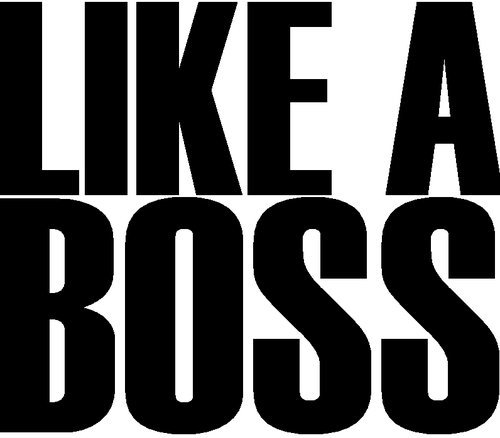 #LikeABoss