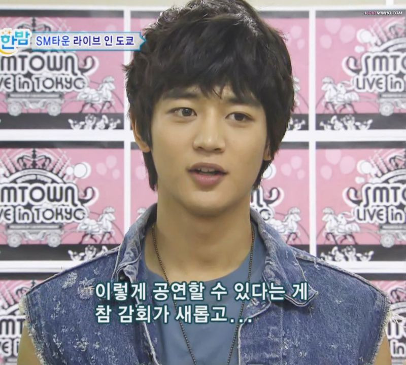 Why so handsome.. minho-cifer:  110127 SBS, MINHO!