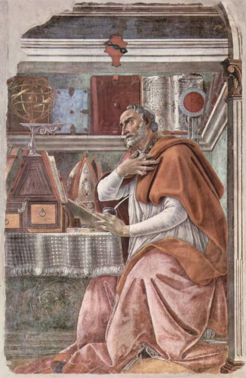 St. Augustinusc. 1480Sandro Botticelli (1445–1510) 