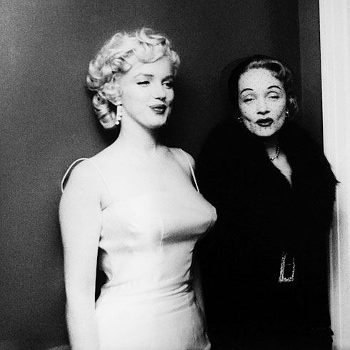 vicesandvanity Marlene_Dietrich Marilyn Monroe