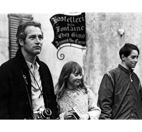 apaullo: 50 Rare Photographs — Paul Newman, with daughter Susan and son Scott