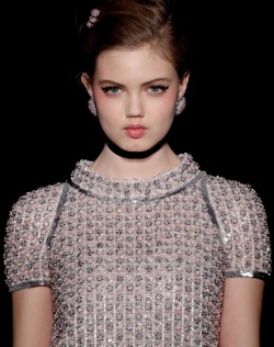 Lindsey Wixson At Chanel Haute Couture Spring 2011