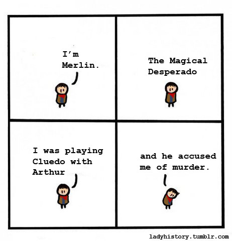 ladyhistory:Merly was framed.