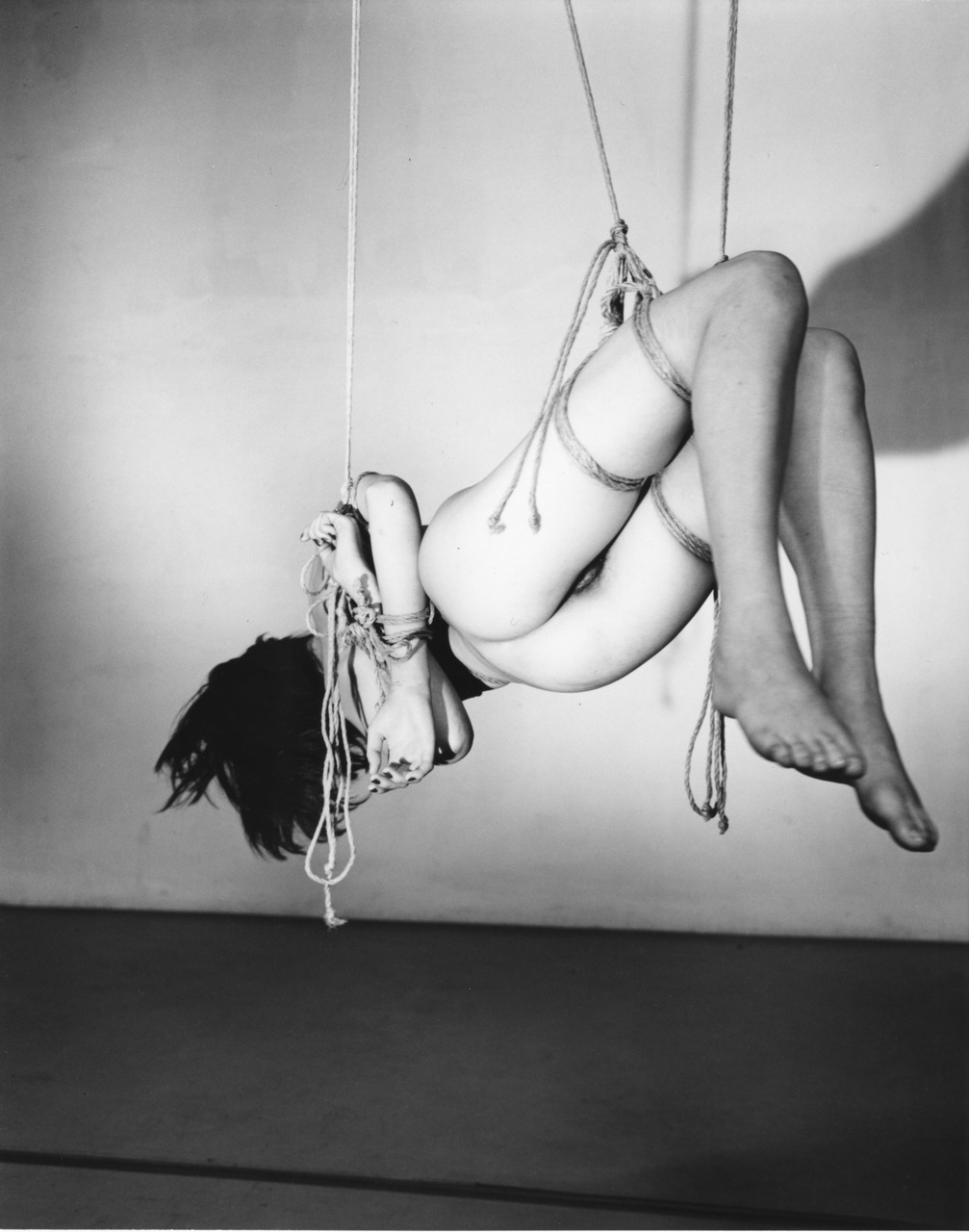monsieur-antichrist:  weloveprison:  Nobuyoshi Araki, “Kinbaku”, 1979. Black-and-white