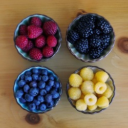 I’ve only just started to like berries.