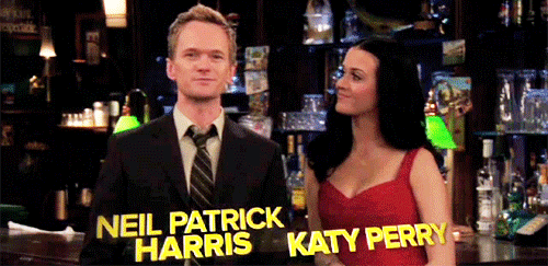 jellybeanontop:  Katy: Hi, I’m Katy Perry and I’m gonna be on How I Met Your
