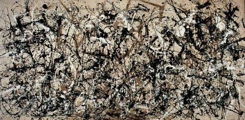 cavetocanvas:Autumn Rhythm (Number 30) - Pollock, 1950