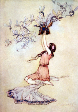 suicideblonde:  Pandora’s Box by Warwick Goble 