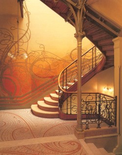 throughart:  Escalier de la Maison Horta