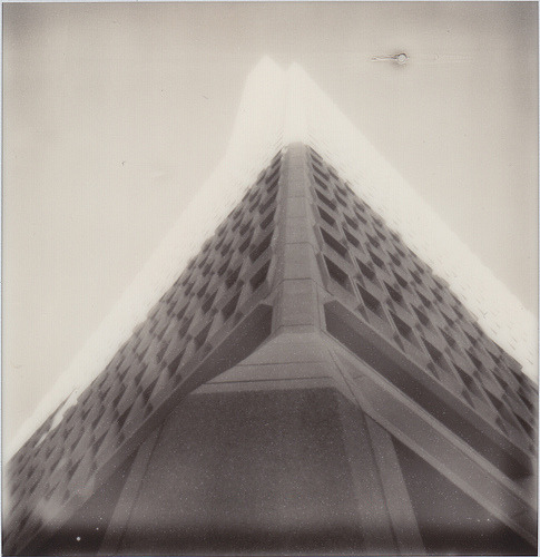 Transamerica building with @ImpossibleUSA PX 600 Silver Shade UV+ -  I made a journal update on