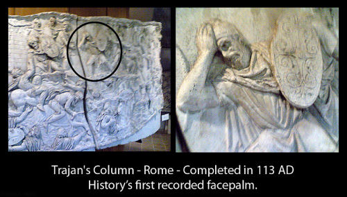 Roman Facepalm