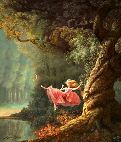 dreamydisney:  Original concept art for Tangled, back when the working title was