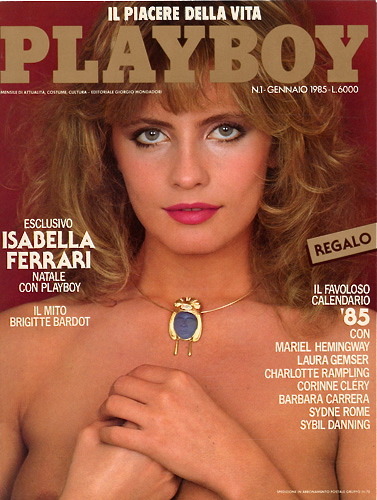 Isabella Ferrari - Playboy Italia - Jan 1985 porn pictures