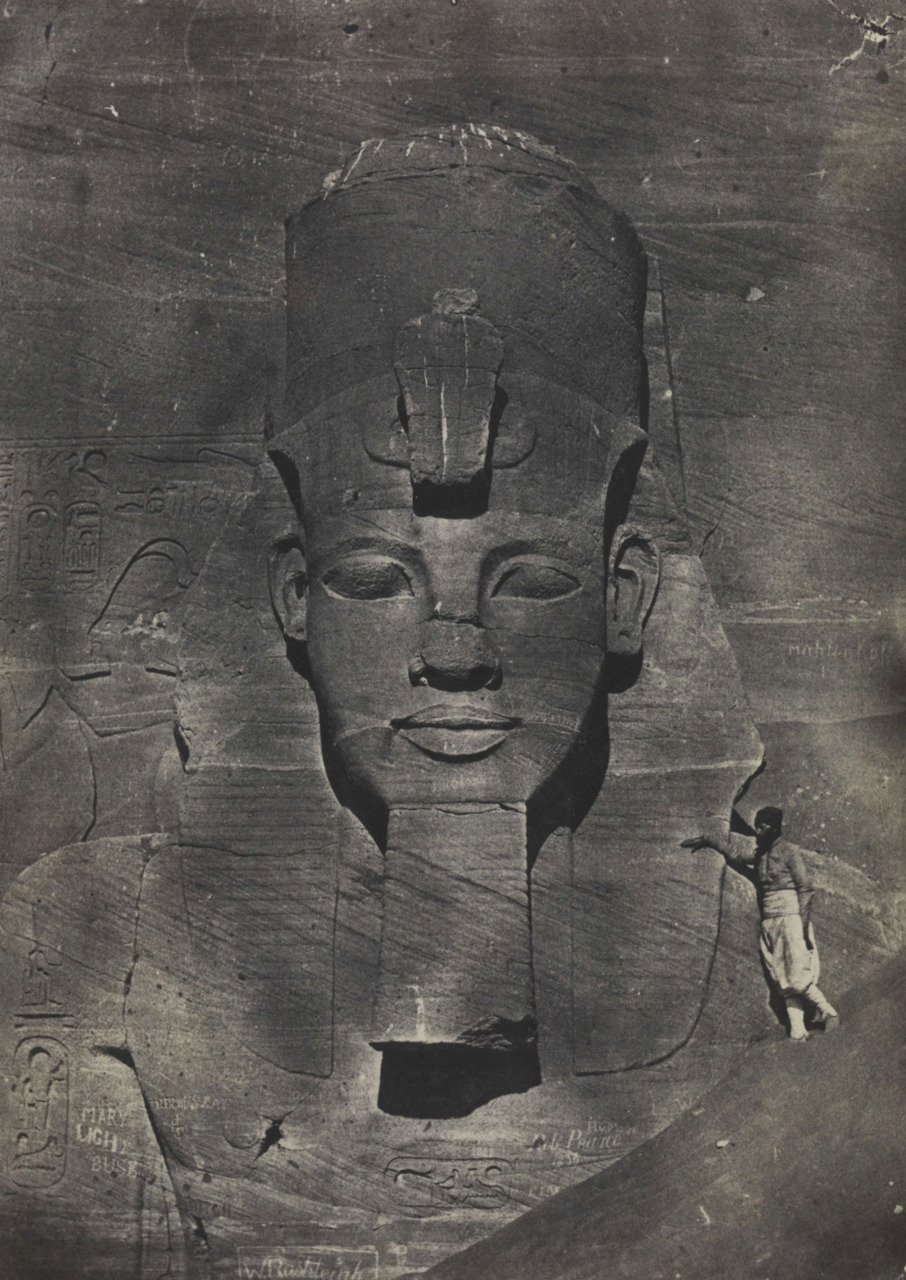 watkin:   Nubia, Abu Simbel, middle colossus from the temple of Rameses II photo