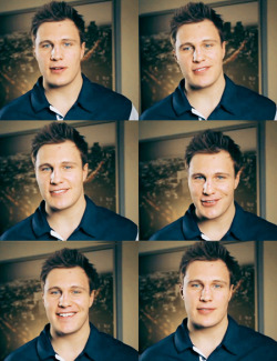 gobstoppers:  nikolaikulemin:  kayspointofview:  Schenner’s kinda pretty I guess..  his smile though  his eyes and smile tho 
