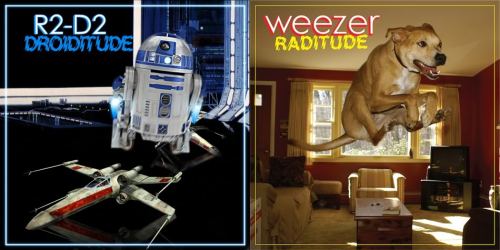 The Droid got hot. R2-D2 : Droiditude.
Sounds of the Galaxy By Marcus Bass