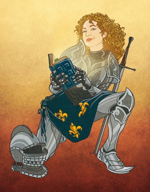 My brain just collapsed. WANT. silverjadedraven: “15th Century River Song” Wicked.